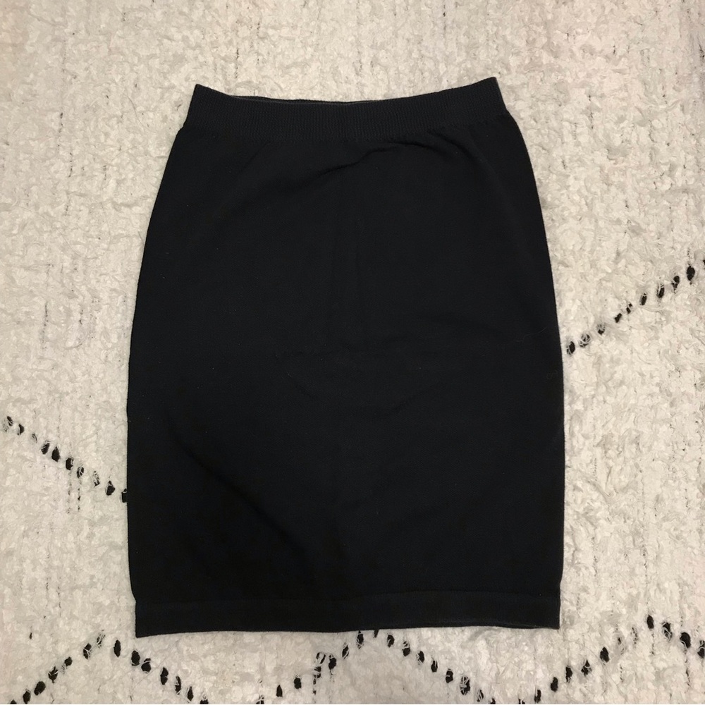 Cotton Stretch Pencil Skirt
